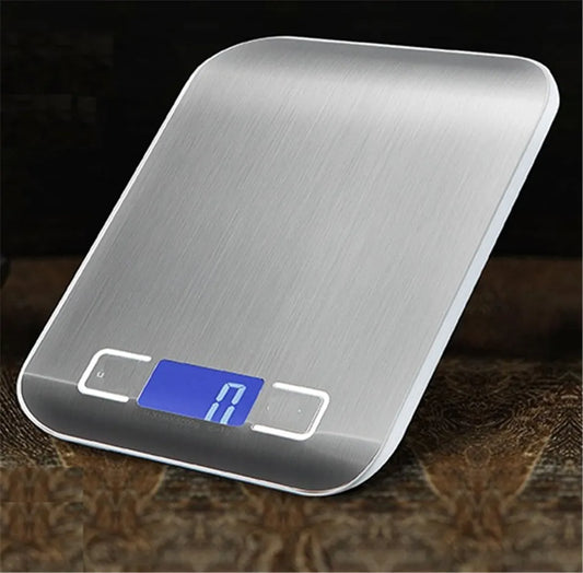 5000g 5KGg/1g Precise Digital Kitchen Scale LED Display Electronic Weight Scales Stainless Steel Food Cooking Libra