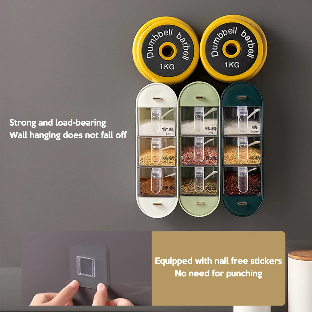 Wall-Mounted Seasoning Box