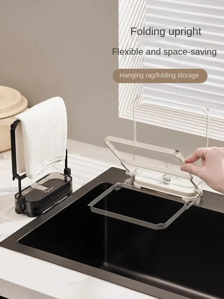 KAWASIMAYA Kitchen Sink Filter Suction Tray Sink Leftovers Anti-blocking Kitchen Waste Drain Grid