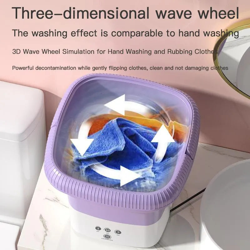 Mini Portable Washing Machine