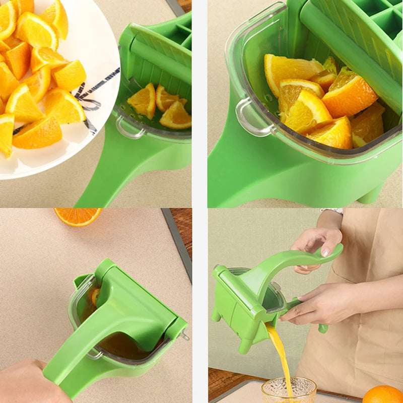 Portable Manual Juice Squeezer Hand Pressure Multifunctional Orange Juicer Pomegranate Lemon Squeezer Kitchen Accessories