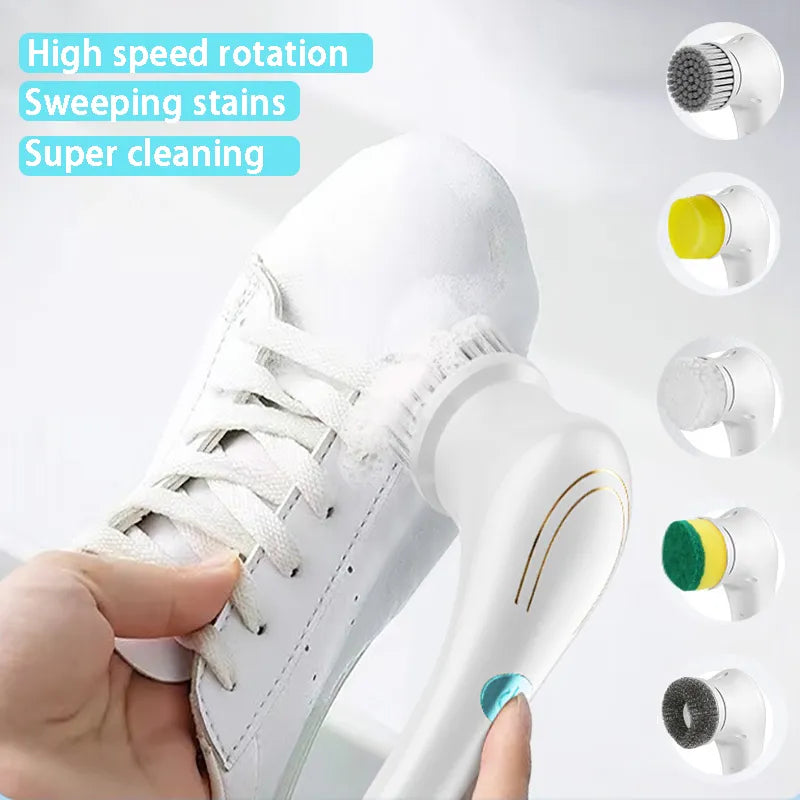 5 In 1 Electric Cleaning Brush